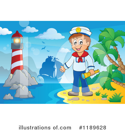 Royalty-Free (RF) Pirate Clipart Illustration by visekart - Stock Sample #1189628