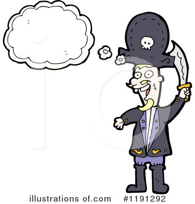 Royalty-Free (RF) Pirate Clipart Illustration by lineartestpilot - Stock Sample #1191292