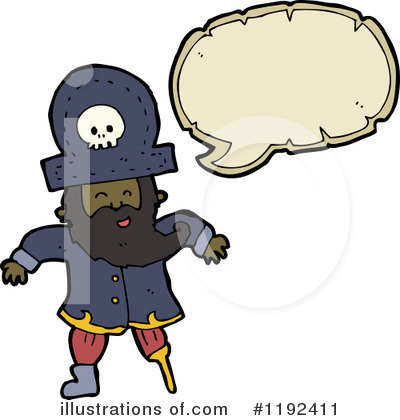 Royalty-Free (RF) Pirate Clipart Illustration by lineartestpilot - Stock Sample #1192411