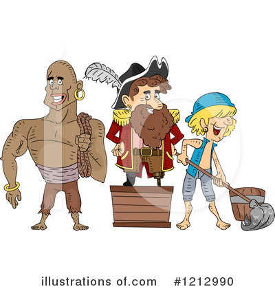 Royalty-Free (RF) Pirate Clipart Illustration by BNP Design Studio - Stock Sample #1212990