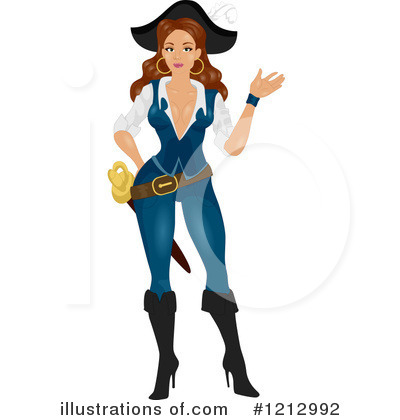 Royalty-Free (RF) Pirate Clipart Illustration by BNP Design Studio - Stock Sample #1212992