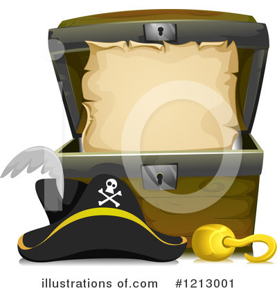 Treasure Chest Clipart #1213001 by BNP Design Studio