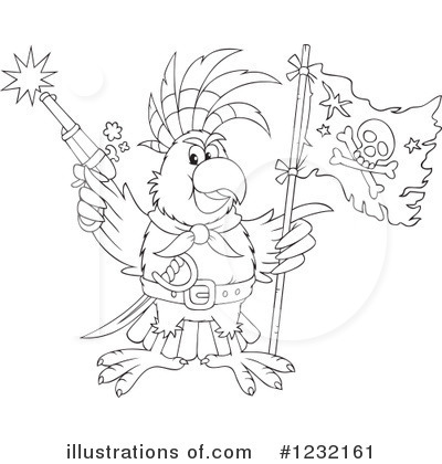 Royalty-Free (RF) Pirate Clipart Illustration by Alex Bannykh - Stock Sample #1232161