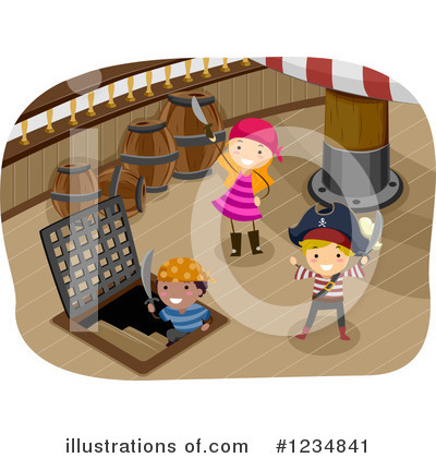 Royalty-Free (RF) Pirate Clipart Illustration by BNP Design Studio - Stock Sample #1234841