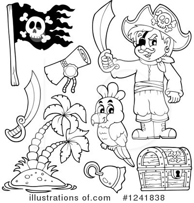 Jolly Roger Clipart #1241838 by visekart