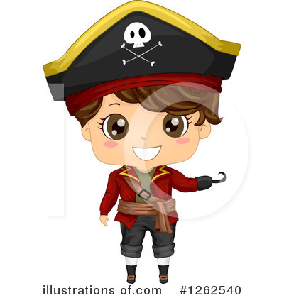 Royalty-Free (RF) Pirate Clipart Illustration by BNP Design Studio - Stock Sample #1262540