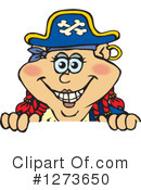 Pirate Clipart #1273650 by Dennis Holmes Designs