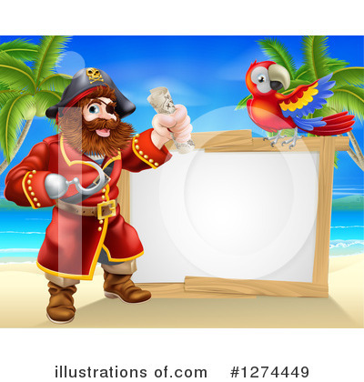 Royalty-Free (RF) Pirate Clipart Illustration by AtStockIllustration - Stock Sample #1274449