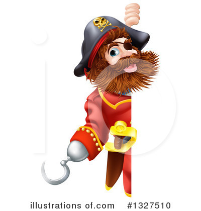 Royalty-Free (RF) Pirate Clipart Illustration by AtStockIllustration - Stock Sample #1327510