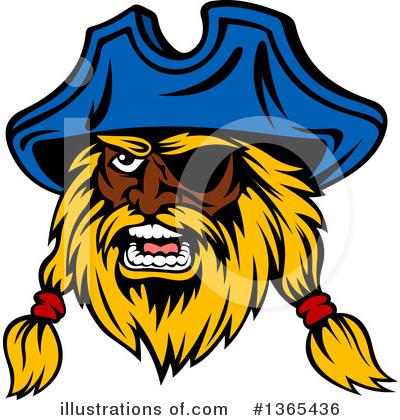 Royalty-Free (RF) Pirate Clipart Illustration by Vector Tradition SM - Stock Sample #1365436