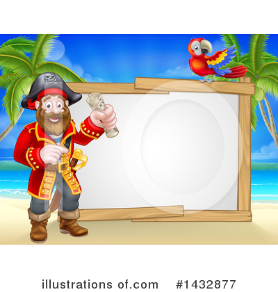 Royalty-Free (RF) Pirate Clipart Illustration by AtStockIllustration - Stock Sample #1432877