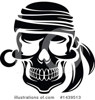 Royalty-Free (RF) Pirate Clipart Illustration by Vector Tradition SM - Stock Sample #1439513