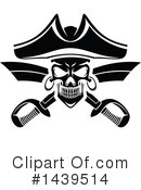 Pirate Clipart #1439514 by Vector Tradition SM
