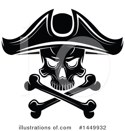 Royalty-Free (RF) Pirate Clipart Illustration by Vector Tradition SM - Stock Sample #1449932