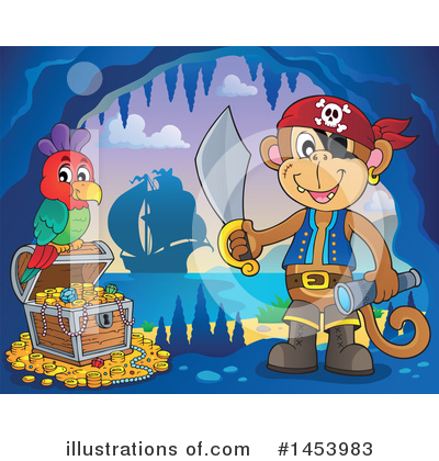 Treasure Chest Clipart #1453983 by visekart