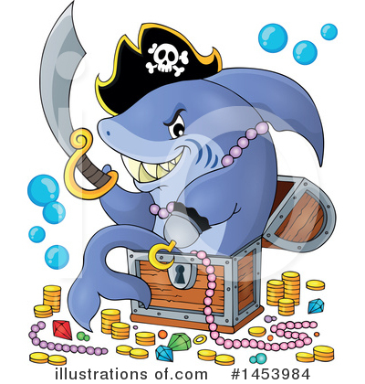 Royalty-Free (RF) Pirate Clipart Illustration by visekart - Stock Sample #1453984