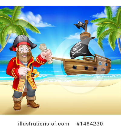 Royalty-Free (RF) Pirate Clipart Illustration by AtStockIllustration - Stock Sample #1464230