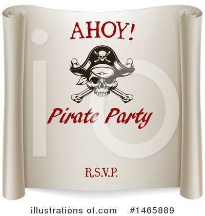 Royalty-Free (RF) Pirate Clipart Illustration by AtStockIllustration - Stock Sample #1465889