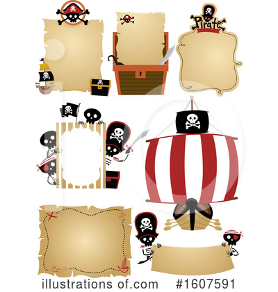 Royalty-Free (RF) Pirate Clipart Illustration by BNP Design Studio - Stock Sample #1607591