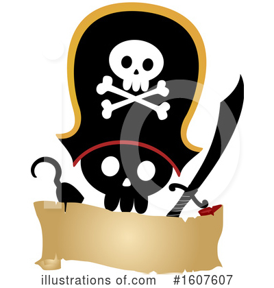 Royalty-Free (RF) Pirate Clipart Illustration by BNP Design Studio - Stock Sample #1607607