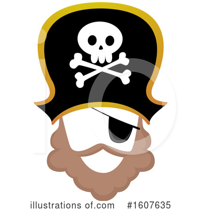 Royalty-Free (RF) Pirate Clipart Illustration by BNP Design Studio - Stock Sample #1607635