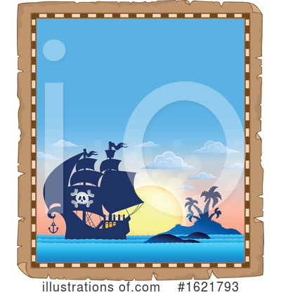Royalty-Free (RF) Pirate Clipart Illustration by visekart - Stock Sample #1621793