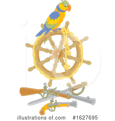 Royalty-Free (RF) Pirate Clipart Illustration by Alex Bannykh - Stock Sample #1627695