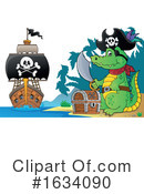 Pirate Clipart #1634090 by visekart
