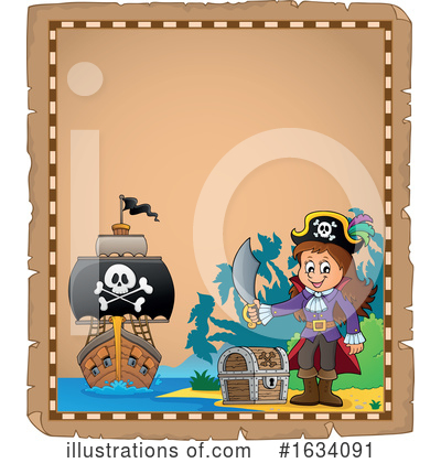 Royalty-Free (RF) Pirate Clipart Illustration by visekart - Stock Sample #1634091
