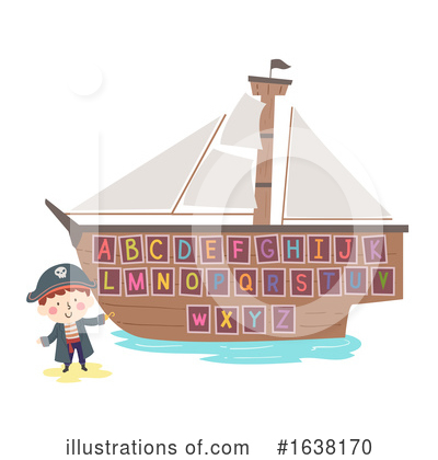 Royalty-Free (RF) Pirate Clipart Illustration by BNP Design Studio - Stock Sample #1638170