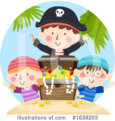 Royalty-Free (RF) Pirate Clipart Illustration by BNP Design Studio - Stock Sample #1638203