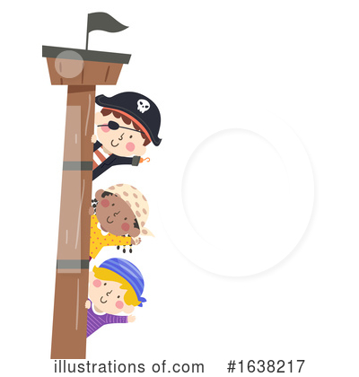 Royalty-Free (RF) Pirate Clipart Illustration by BNP Design Studio - Stock Sample #1638217