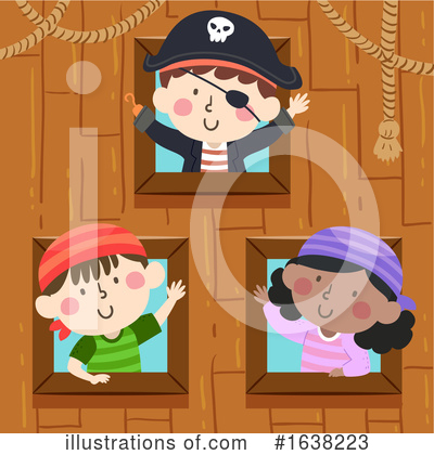Royalty-Free (RF) Pirate Clipart Illustration by BNP Design Studio - Stock Sample #1638223