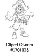 Pirate Clipart #1701028 by AtStockIllustration