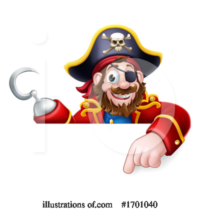 Royalty-Free (RF) Pirate Clipart Illustration by AtStockIllustration - Stock Sample #1701040