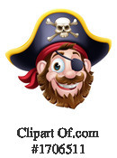 Pirate Clipart #1706511 by AtStockIllustration