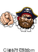 Pirate Clipart #1717586 by AtStockIllustration