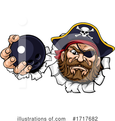 Royalty-Free (RF) Pirate Clipart Illustration by AtStockIllustration - Stock Sample #1717682