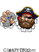 Pirate Clipart #1717800 by AtStockIllustration