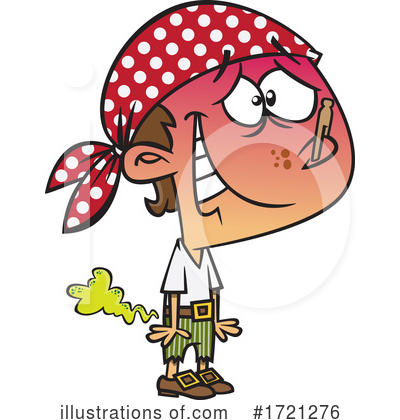 Pirate Clipart #1721276 by toonaday