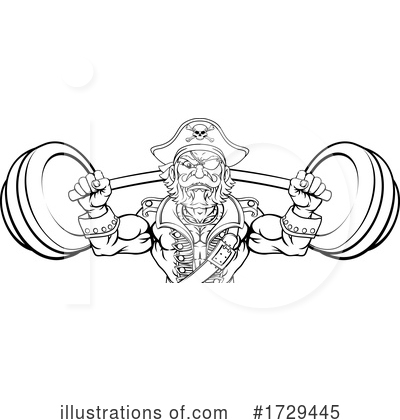 Royalty-Free (RF) Pirate Clipart Illustration by AtStockIllustration - Stock Sample #1729445