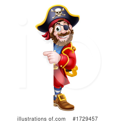 Royalty-Free (RF) Pirate Clipart Illustration by AtStockIllustration - Stock Sample #1729457