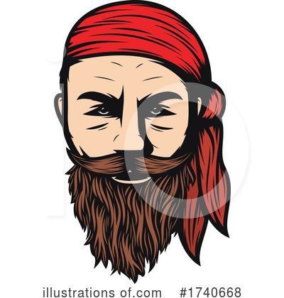 Royalty-Free (RF) Pirate Clipart Illustration by Vector Tradition SM - Stock Sample #1740668