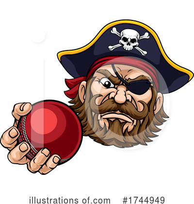 Royalty-Free (RF) Pirate Clipart Illustration by AtStockIllustration - Stock Sample #1744949