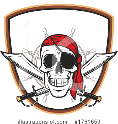 Royalty-Free (RF) Pirate Clipart Illustration by Vector Tradition SM - Stock Sample #1761659