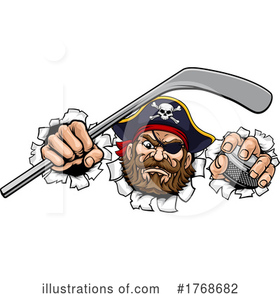 Royalty-Free (RF) Pirate Clipart Illustration by AtStockIllustration - Stock Sample #1768682