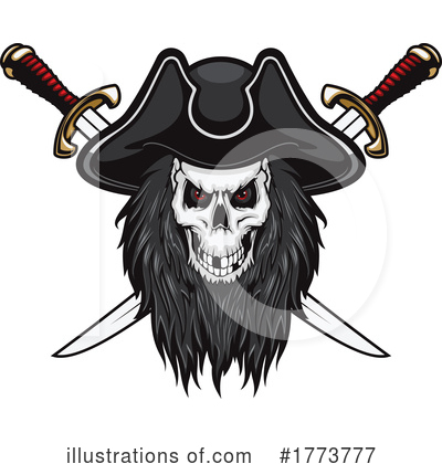 Royalty-Free (RF) Pirate Clipart Illustration by Vector Tradition SM - Stock Sample #1773777
