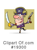 Pirate Clipart #19300 by Hit Toon