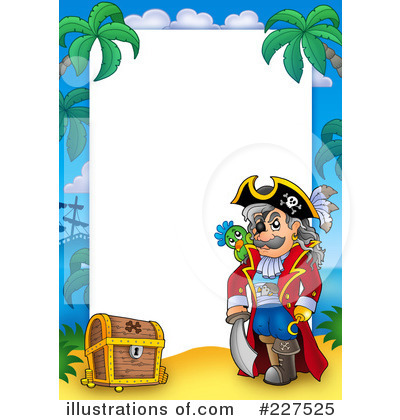 Royalty-Free (RF) Pirate Clipart Illustration by visekart - Stock Sample #227525