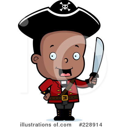 Royalty-Free (RF) Pirate Clipart Illustration by Cory Thoman - Stock Sample #228914
